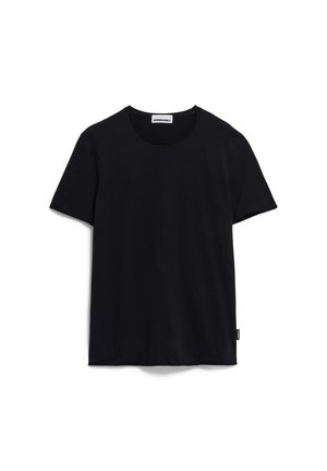 ARMEDANGELS JAAMES BRUSHED - T-Shirt basic - black