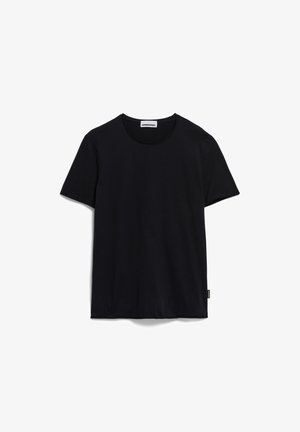 ARMEDANGELS JAAMES BRUSHED - T-Shirt basic - black