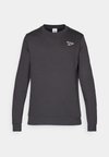 IDENTITY SMALL LOGO CREW - Sweatshirt - black/white/vector red
