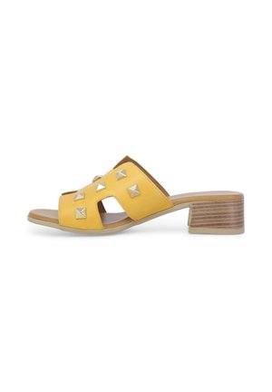 BORCHIE - Ciabattine - giallo