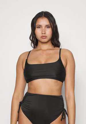 We Are We Wear TILLY CROP - Πάνω μέρος μπικίνι - black
