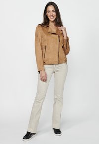 Koroshi Veste en similicuir - camel