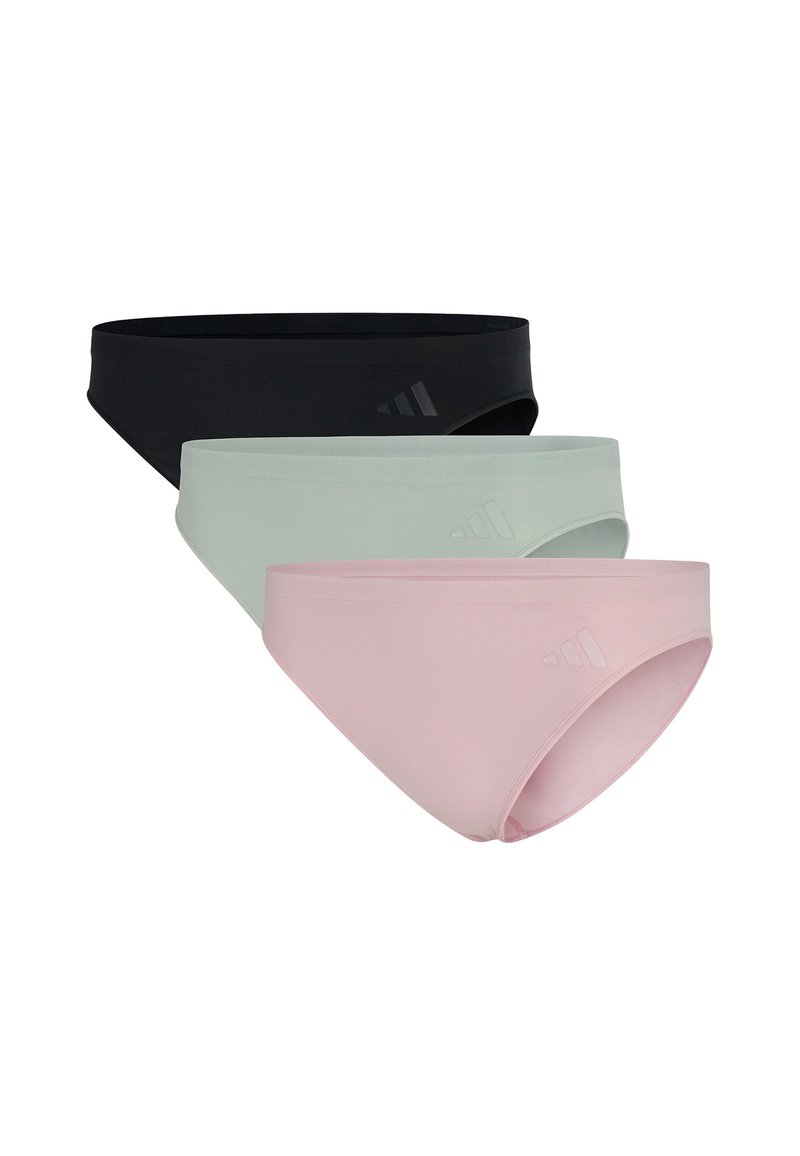 adidas Sportswear LOW RISE BIKINI (3PK) - Slip - assorted/rosa - Zalando