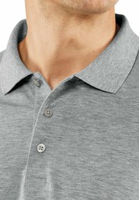 FALKE BASIC POLO SHIRT PIQUÉ - Polo - light grey