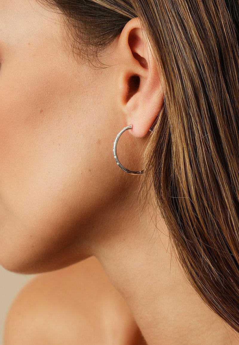 CHRIST Ohrringe - witgouden kleur