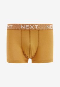 Next SIGNATURE HIPSTERS - Trumpikės - signature blue green bamboo texture waistband