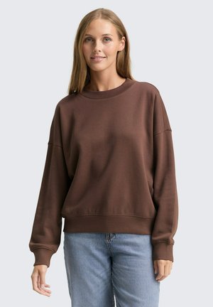 LOOSE FIT - Sweatshirt - soft chocolate brown