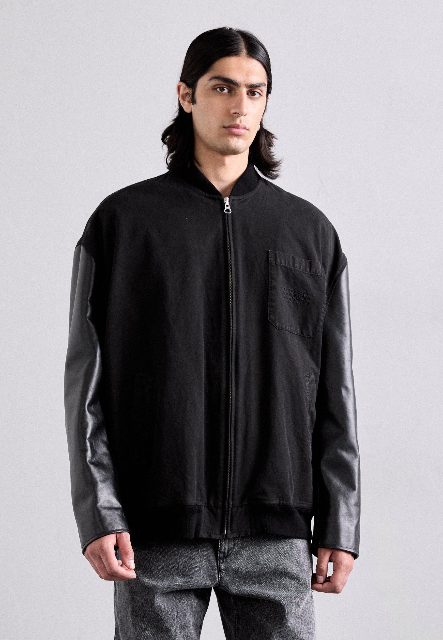 MM6 Maison Margiela SPORTSJACKET - Bomber Jacket - black - Zalando 