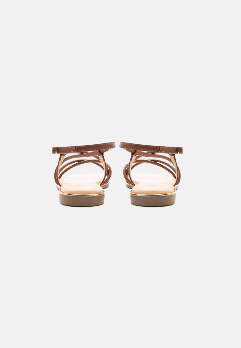3juin Kimi sandalen met veren detail Blauw
