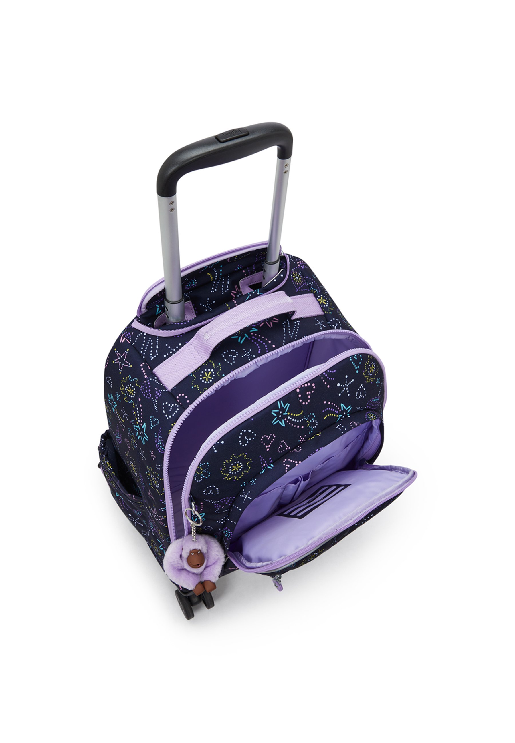 kipling【6本セット】フック付き標本瓶 Kipling NEW ZEA BTS PRT - Valise - unicorn star/bleu foncé chiné
