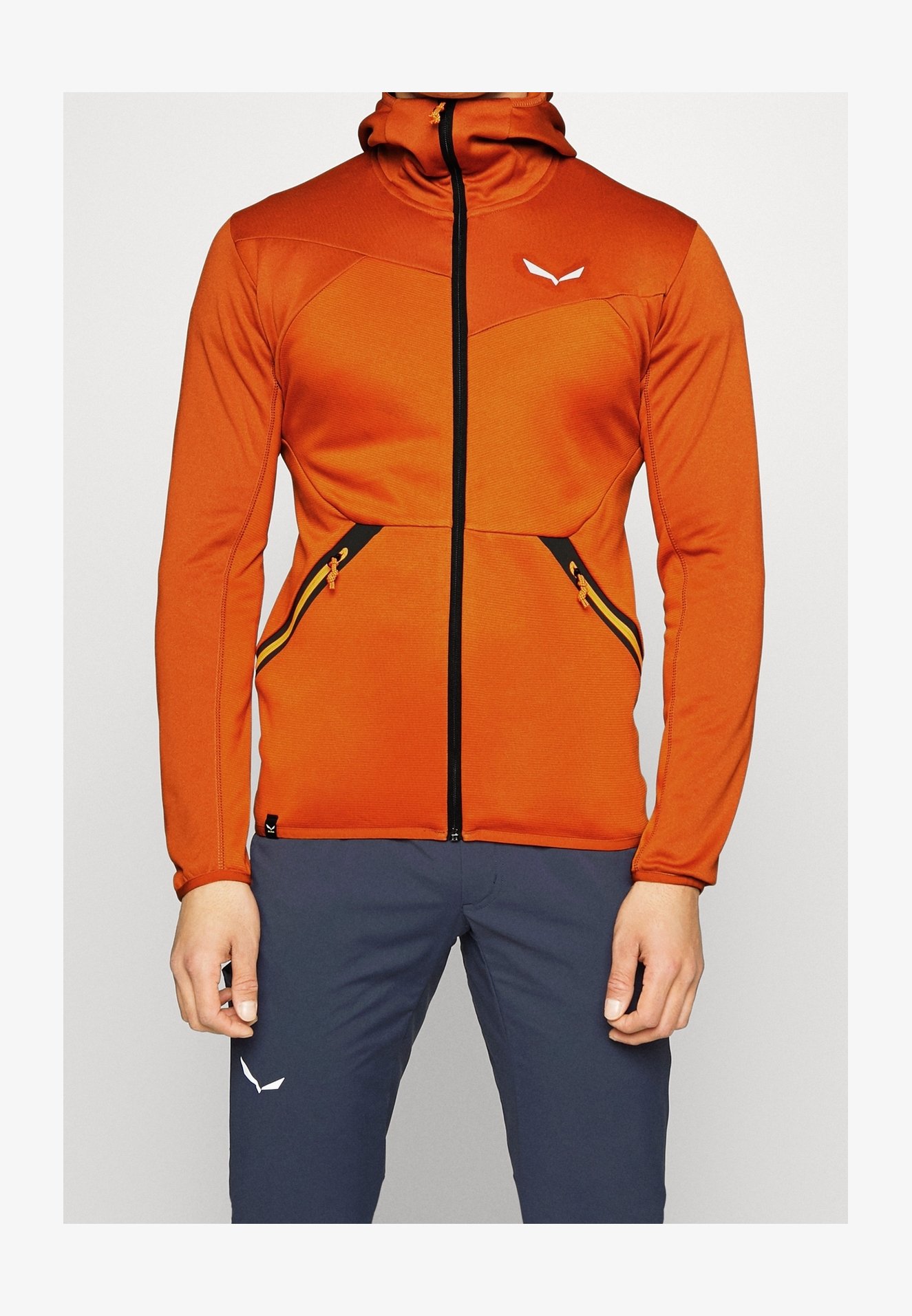 Rrongwn Giacca In Pile Da Uomo, Leggera, Con Chiusura Lampo, Calda