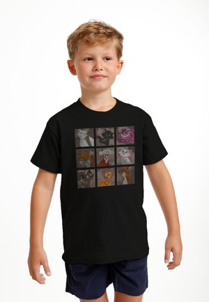 Henry Tiger, MICKEY & FRIENDS DISNEY KITTIES - T-shirt con stampa - black