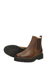 Palpa F-8396-01 RIVIERA - Platform ankle boots - cognac