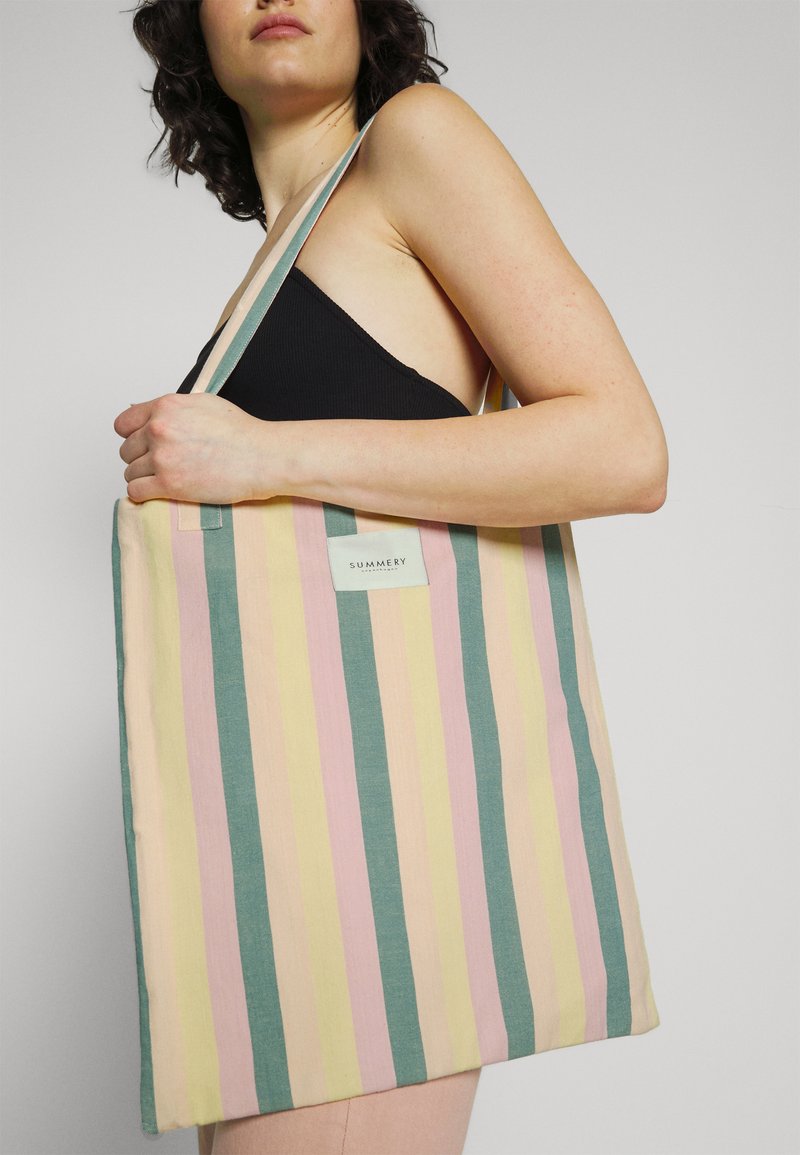 SUMMERY Copenhagen TOTE BAG Tote bag double cream/yellow Zalando.de