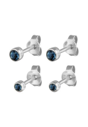 SPARKLING BASIC SET - MIT KRISTALLEN VON SWAROVSKI® - Earrings - blau