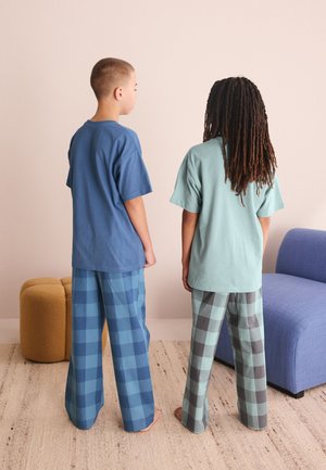 Next, 2 PACK SET - Pyjama - blue green check