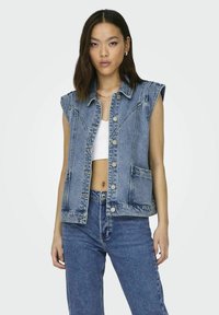 ONLY - Veste sans manches - medium blue denim Image miniature 1