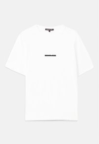 SPLIT LOGO TEE - Nyomott mintás póló - white