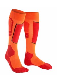 FALKE ADVANCED - Sportsocken - flash orange