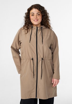 MIT KAPUZE - Parka - fossil