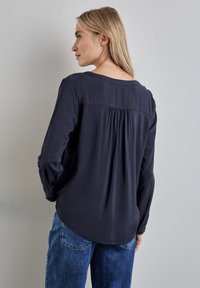 Street One BASIC IN UNIFARBE - Bluse - blau