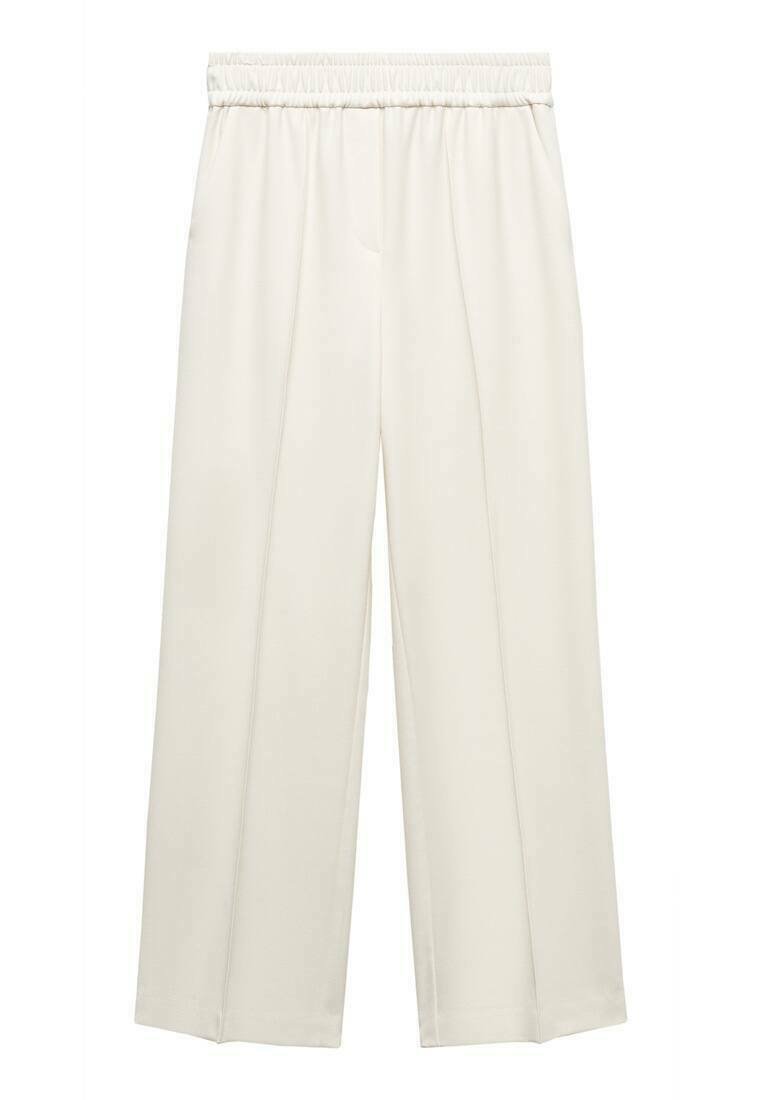 Mango Broek crème Mango Broek crème