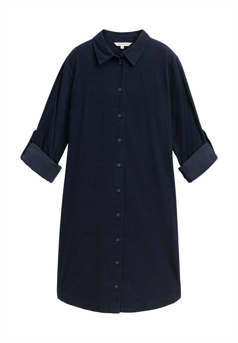Tom Tailor Blousejurk donkerblauw