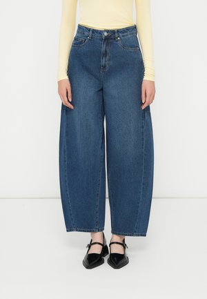 VMKAITLIN - Wide leg - dark blue denim