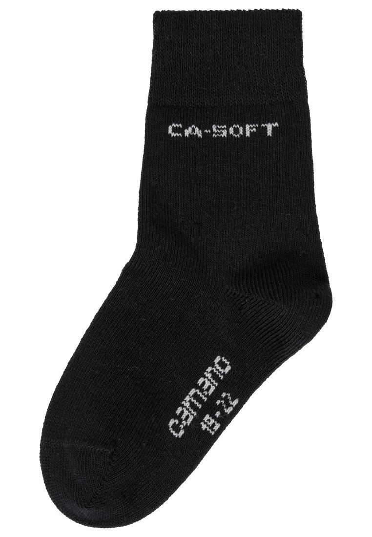 Camano CA-SOFT Socken 8er Pack – Baumwolle, Ohne Gummidruck, Verstärkte Ferse & Spitze