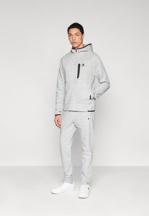 INTERLOCK HOODED FULL ZIP SWEATSUIT SET - Chándal - grey