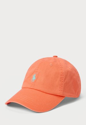 COTTON CHINO BALL CAP - Lippalakki - spring melon