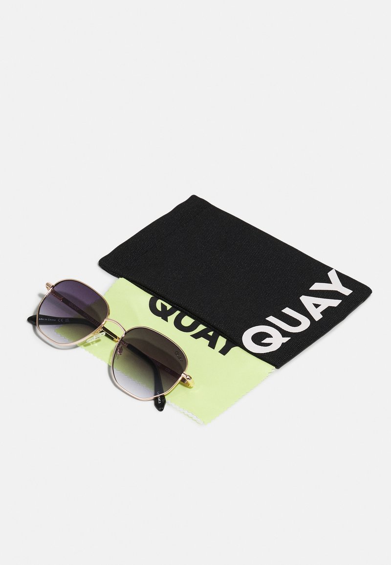 QUAY AUSTRALIA BIG TIME TEXTURE UNISEX - Sunglasses - gold  display picture 3