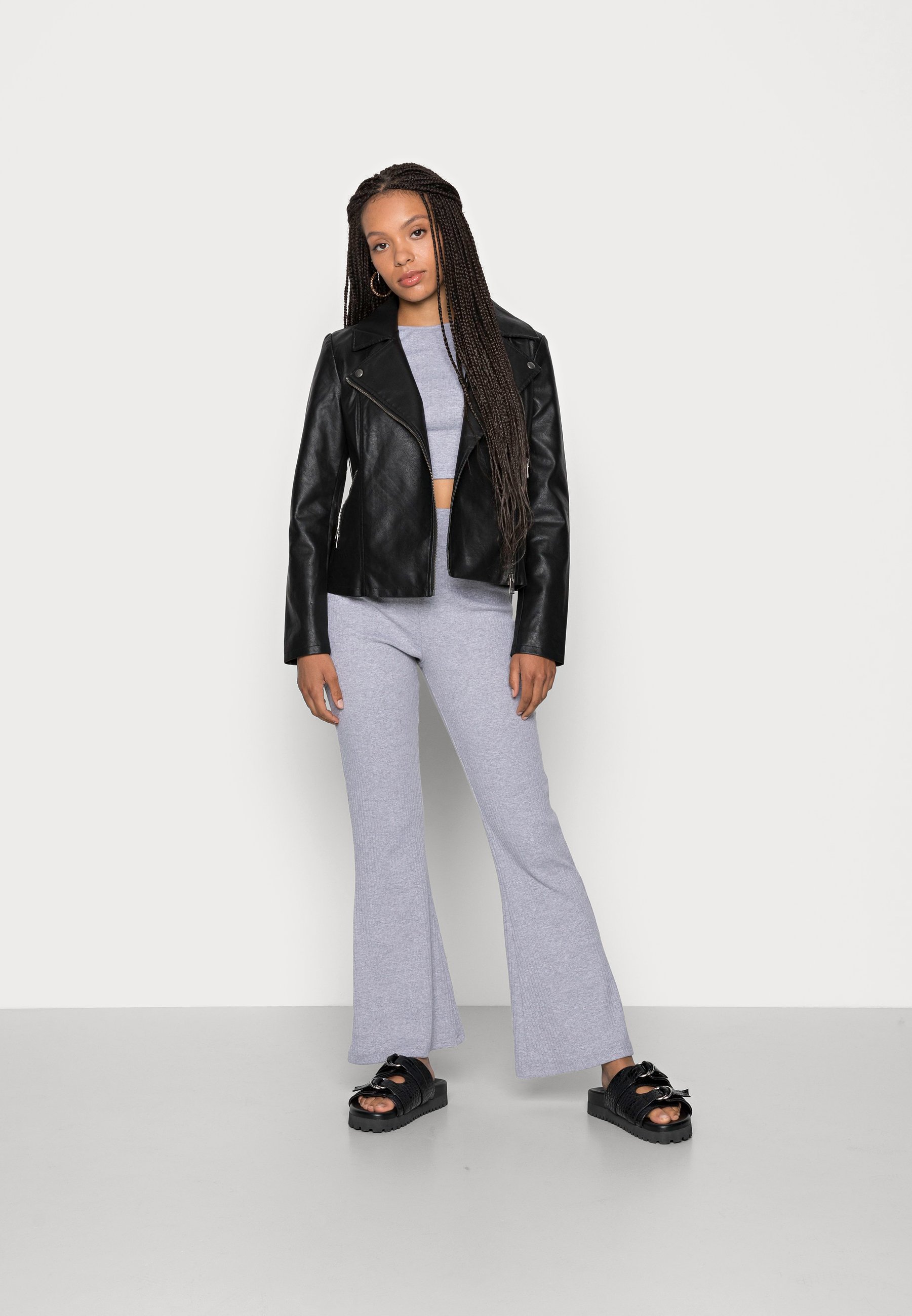 Missguided Petite RACER AND FLARE SET 