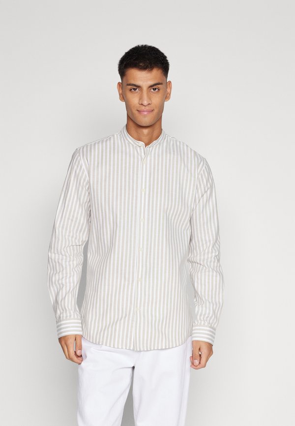MANDERIN SUPERFLEX OXFORD - Shirt - sand