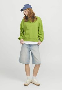 JJXX JXALFA CREW - Sportska majica - parrot green