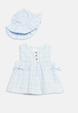 Carter's, GINGHAM SEERSUCKER SET - Chapeau - blue