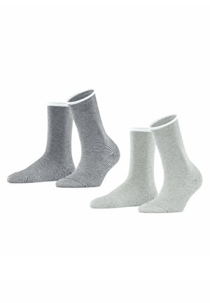 Allover Stripe 2-Pack with pattern - Socken - sortiment