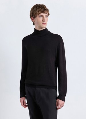 Calliope, MAGLIA TINTA UNITA - Maglione - nero ultrablack