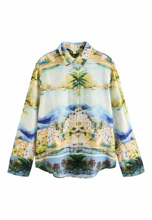 LONG SLEEVE - Pogājama blūze - multi scenic print
