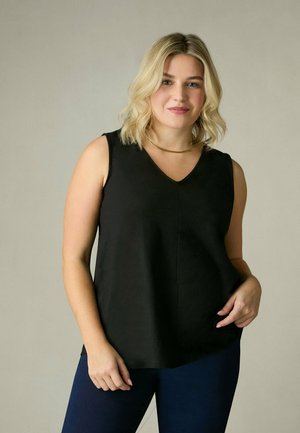 Live Unlimited London V-NECK   - Top - black