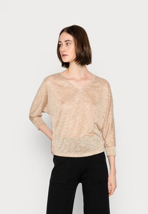 SUNSHINE - Sweter - sweet almond melange