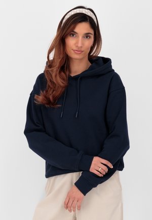 alife & kickin THANEEAK - Felpa con cappuccio - marine