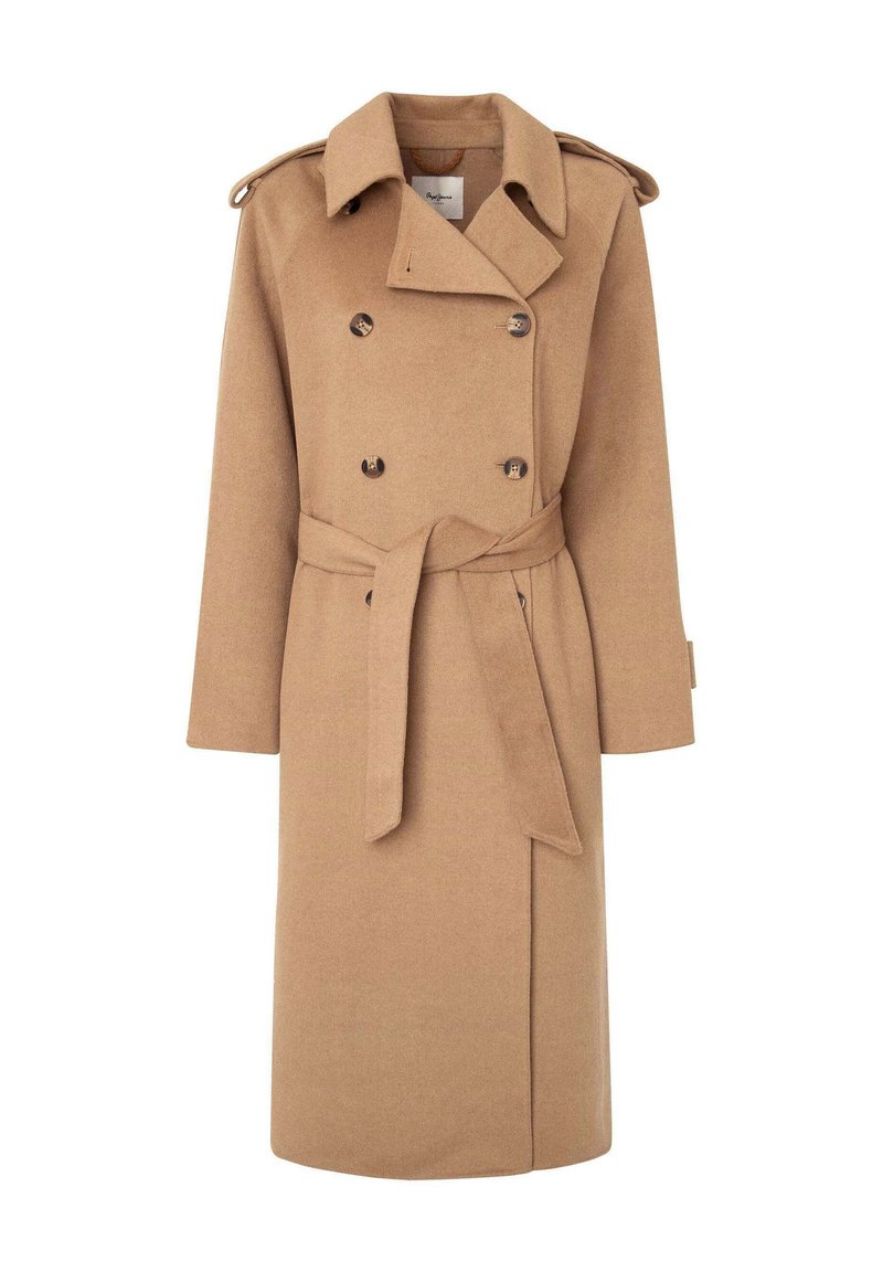 Pepe Jeans Trenchcoat bruin