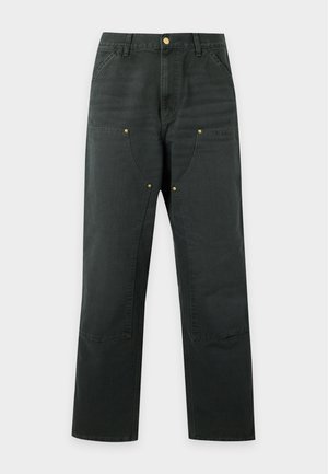 Carhartt WIP, DOUBLE KNEE PANT - Дънки със свободна кройка - raven