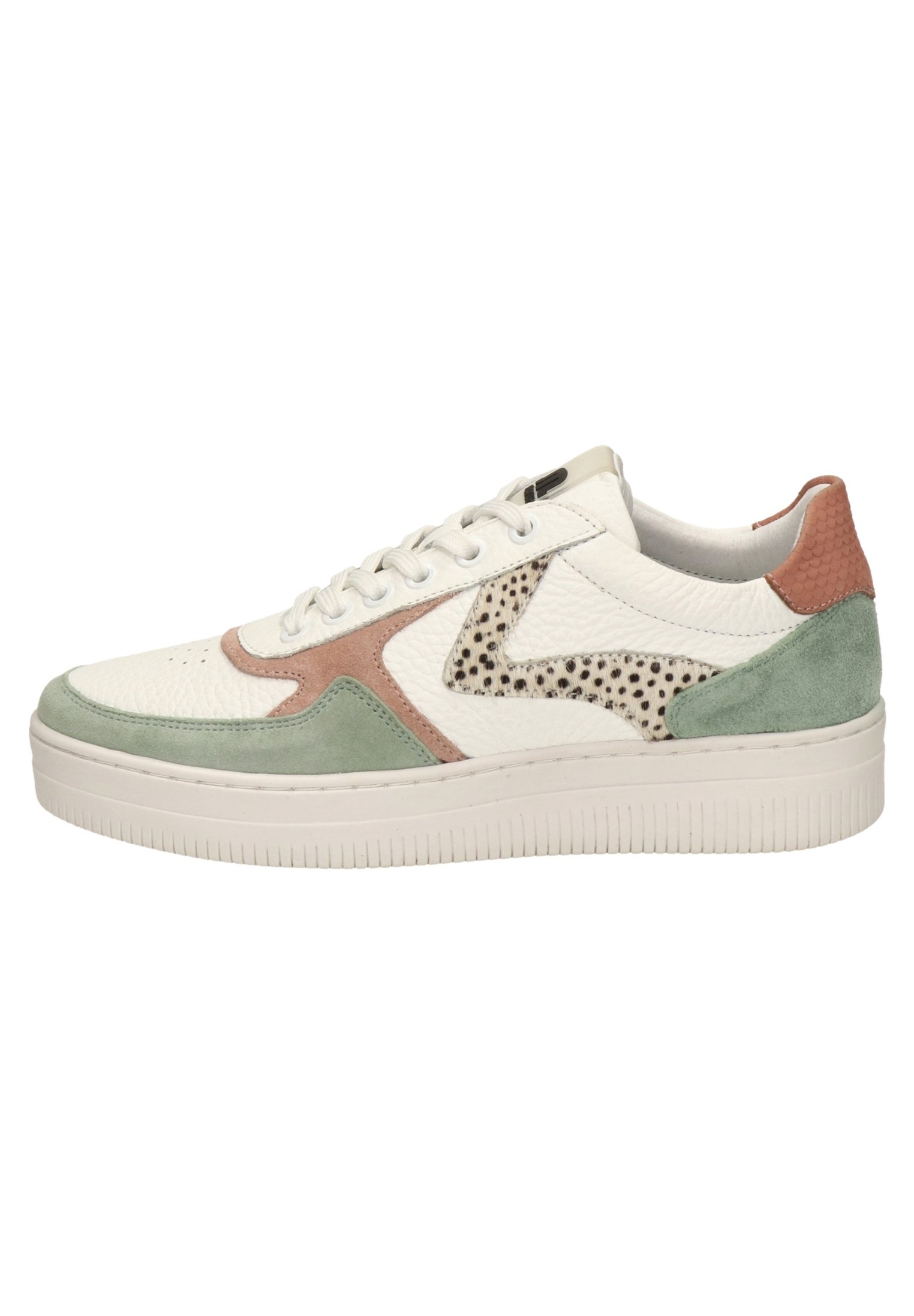 Maruti - Lage sneakers voor dames - Beige - Nelson.nl