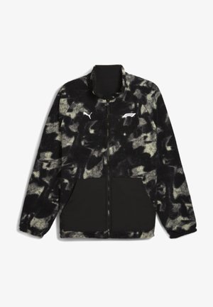 Puma F1 STATEMENT - REVERSIBLE - Fleecetakki - puma black aop