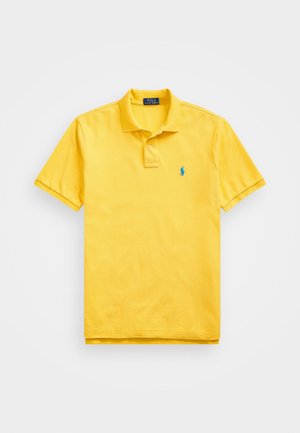 Polo Ralph Lauren, SLIM FIT MESH POLO SHIRT - Polo - yellow