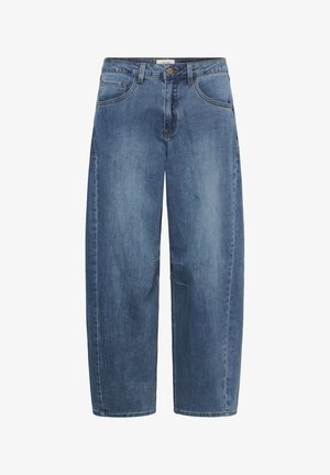Cream, CRBAHREN ANKL BALLOON JEANS-RELAXED FIT - Wide Leg - dawson medium blue denim