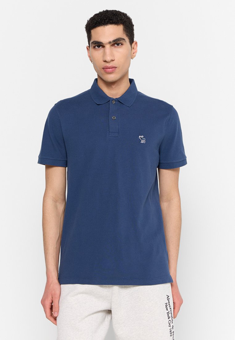Abercrombie & Fitch Poloshirt donkerblauw Abercrombie & Fitch Poloshirt donkerblauw