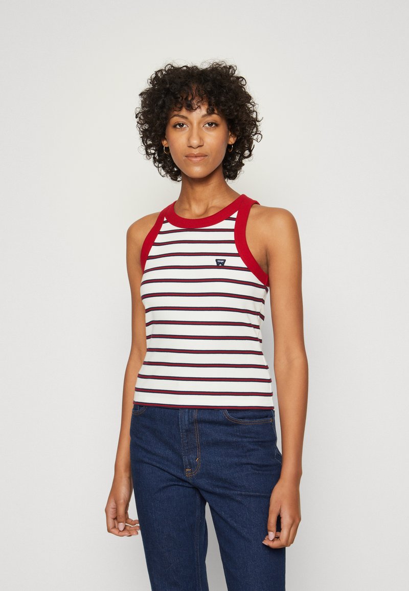 Wrangler RINGER TANK - Top - red